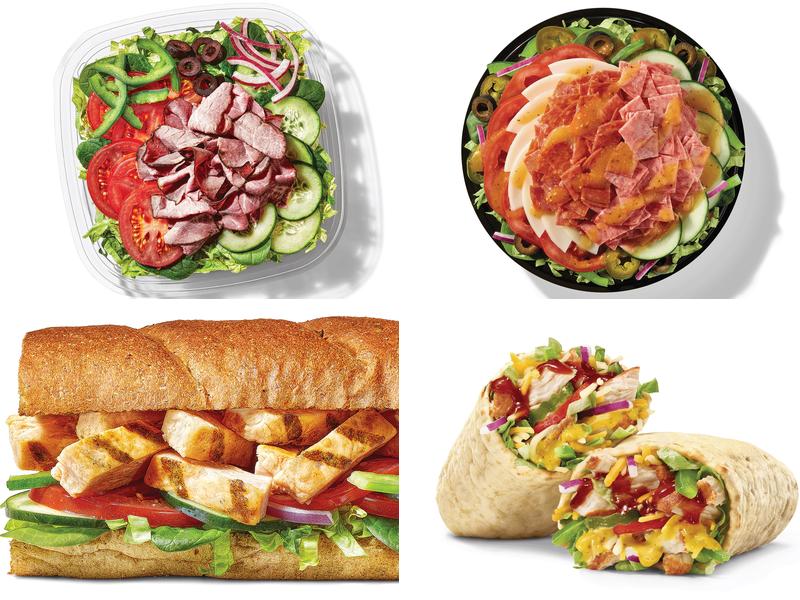 Subway Menu