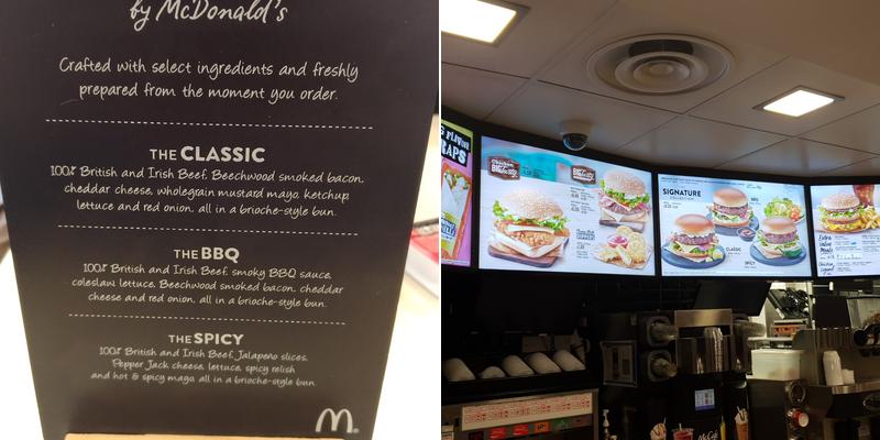 McDonald's Menu
