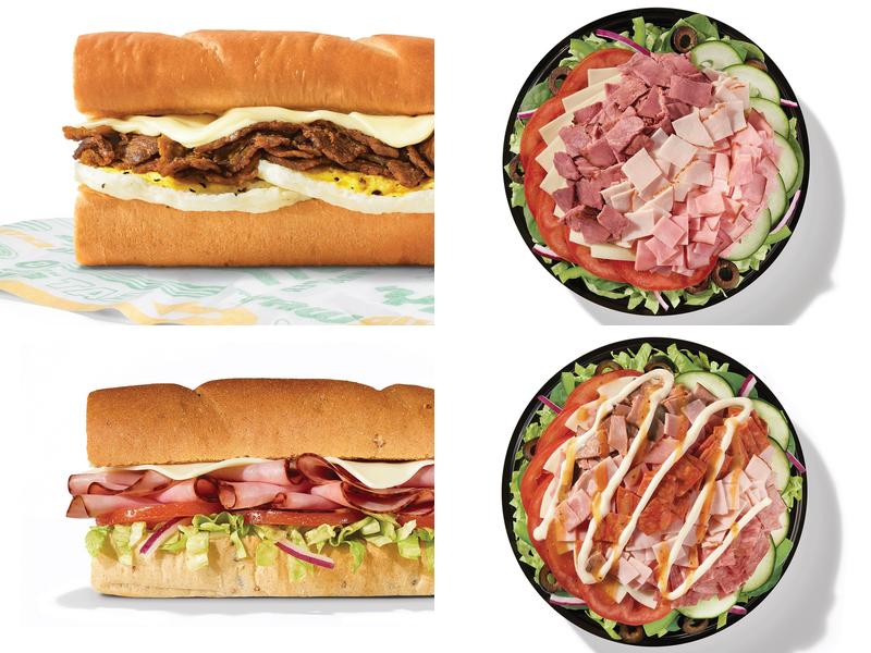 Subway Menu