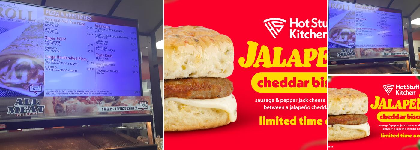 Hot Stuff Pizza Menu
