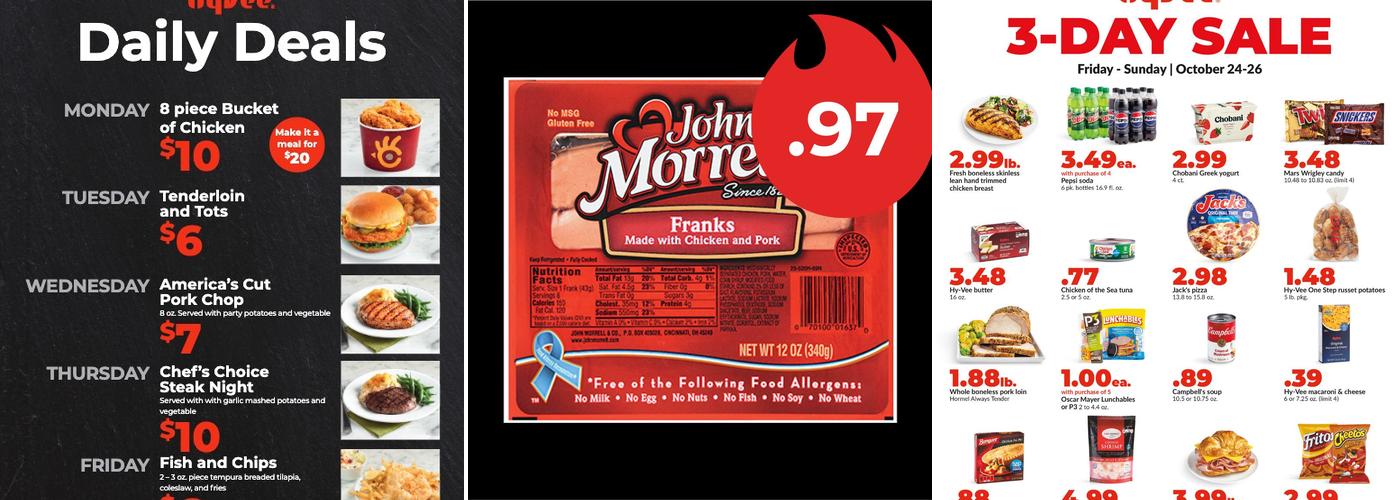 Hy-Vee Market Grille Menu