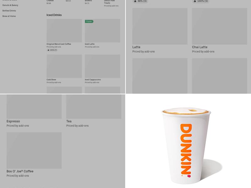 Dunkin' Menu