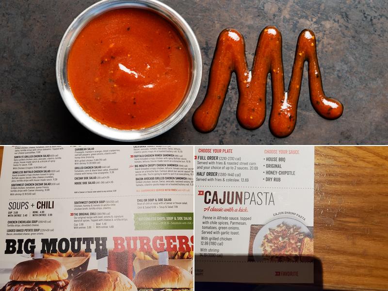 It's Just Wings Menu