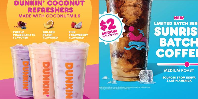 Dunkin' Menu