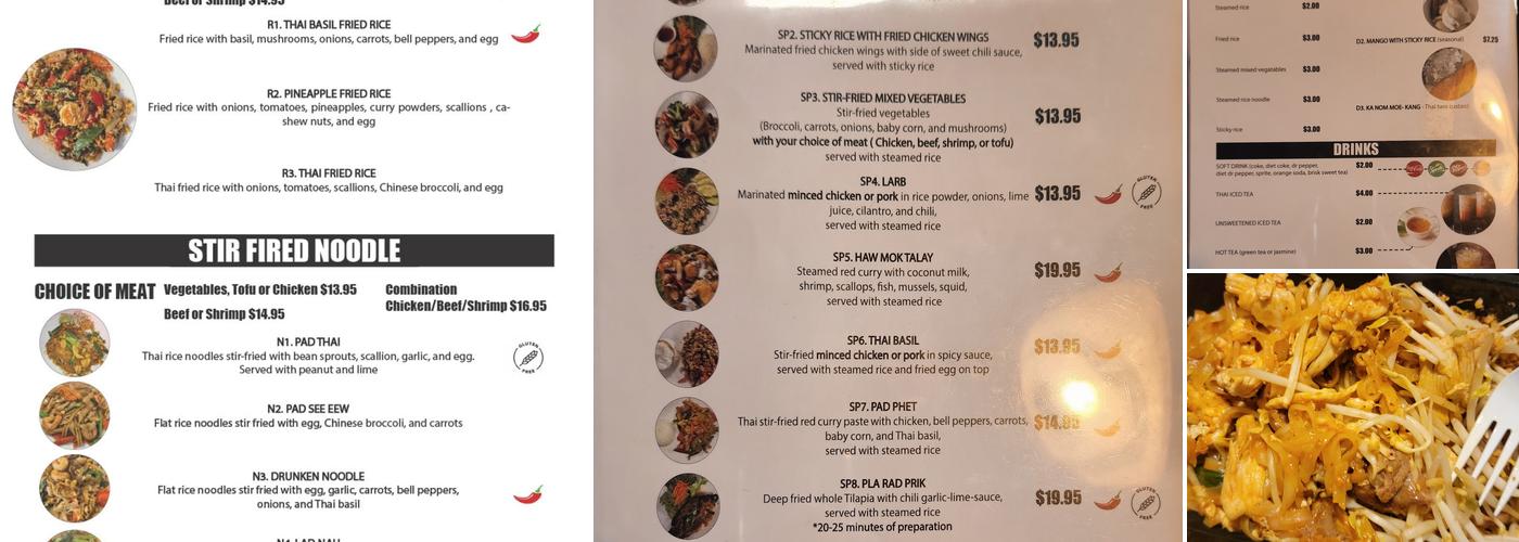 Nom's Kitchen Menu
