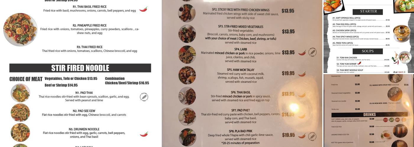 Nom's Kitchen Menu
