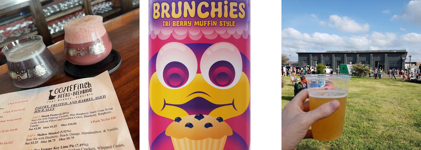 Oozlefinch Beers & Blending Menu