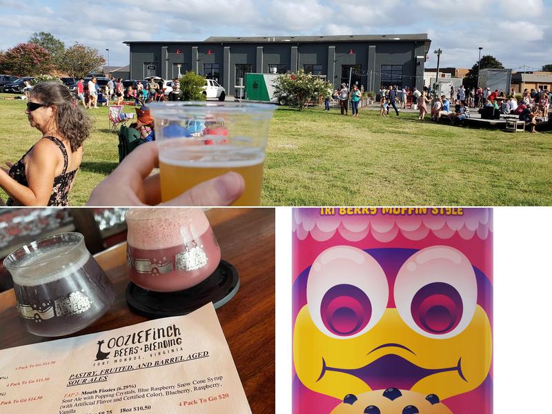 Oozlefinch Beers & Blending Menu