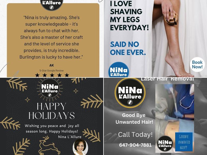 Nina L'Allure Laser Hair Removal Studios
