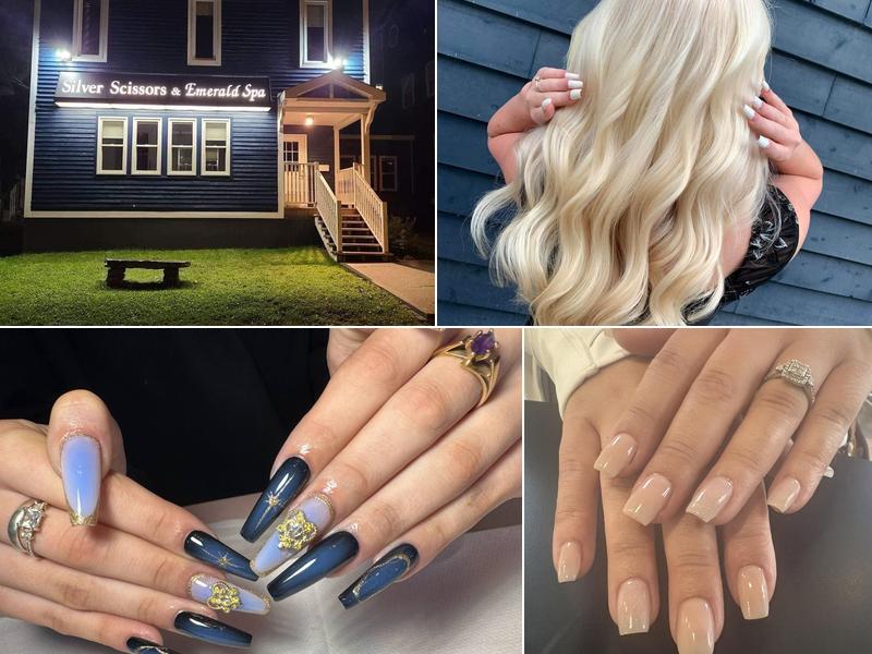 Silver Scissors & Emerald Spa