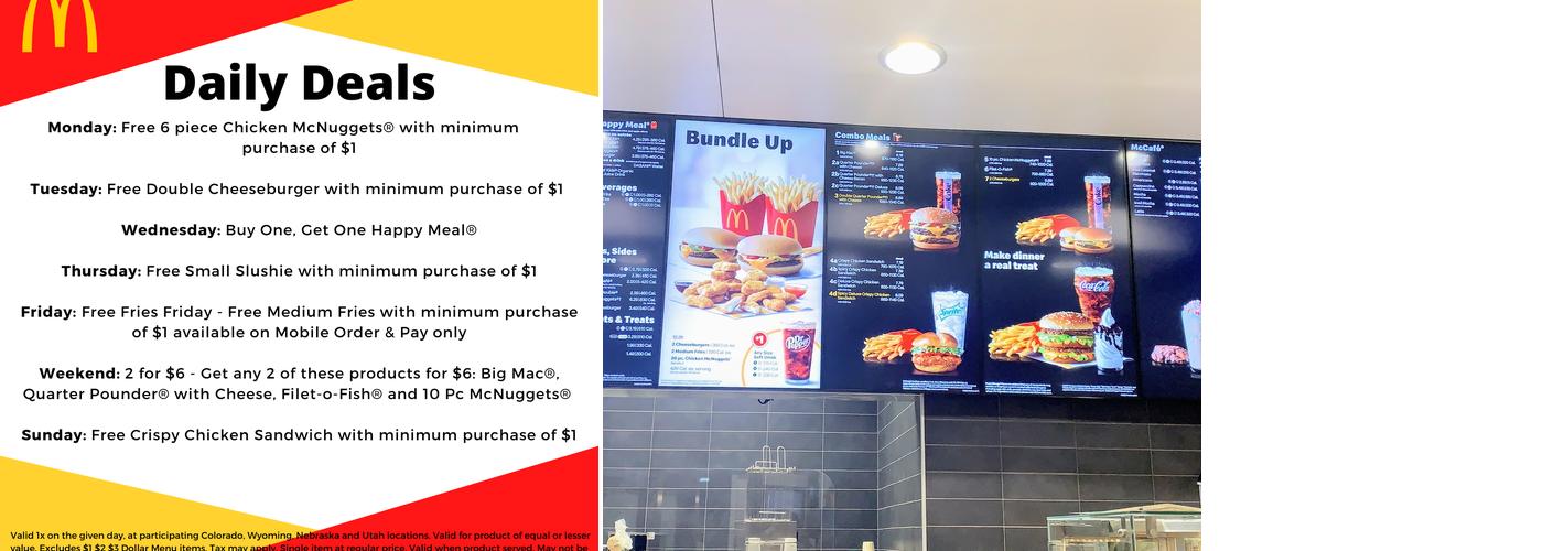 McDonald's Menu