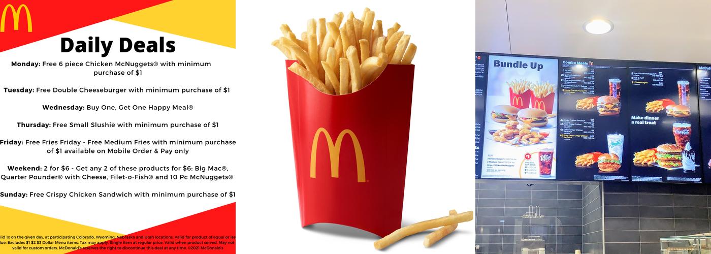 McDonald's Menu