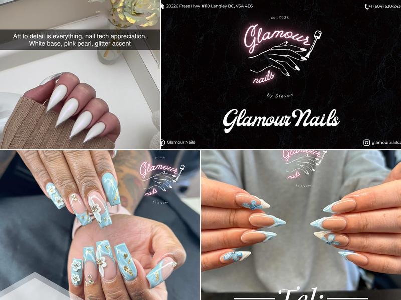 Glamour nails by Steven