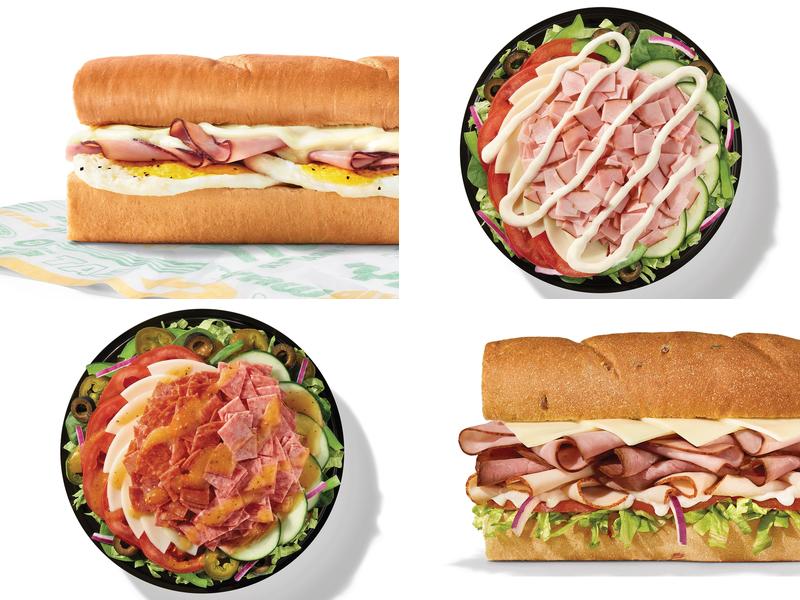 Subway Menu