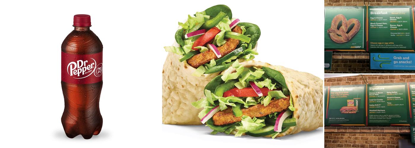 SUBWAY Menu