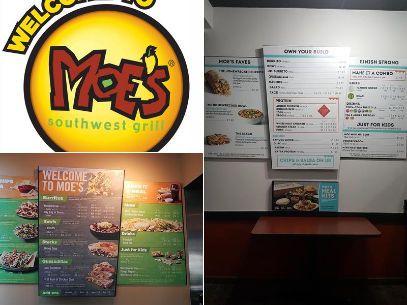Moe's Southwest Grill Menu