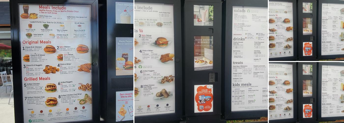 Chick-fil-A Menu