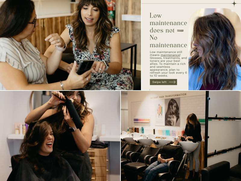 Styled by Lenise at Salon Cosabella