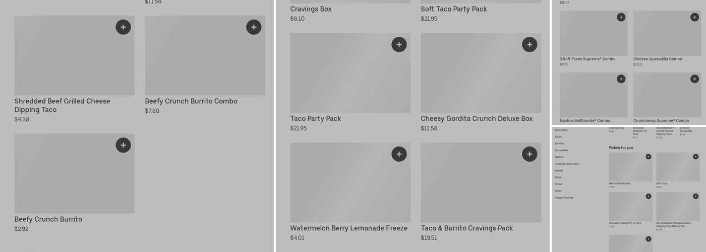 Taco Bell Menu