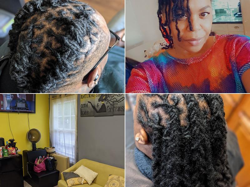 Natural Diva Locs and Extensions