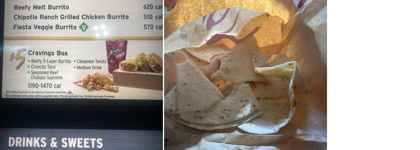 Taco Bell Menu