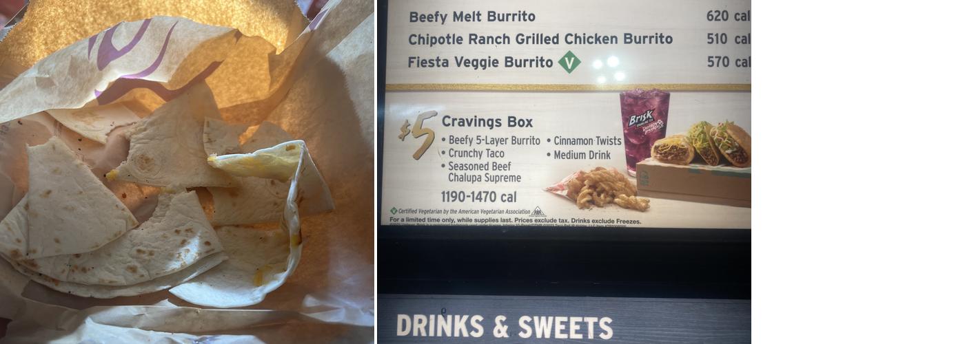 Taco Bell Menu