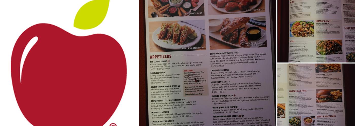 Applebee's Grill + Bar Menu