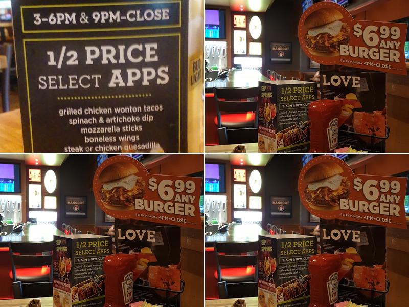 Applebee's Grill + Bar Menu