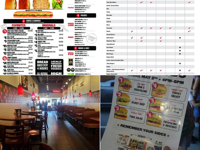 Jimmy John's Menu