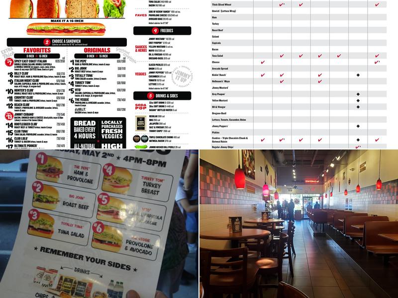 Jimmy John's Menu