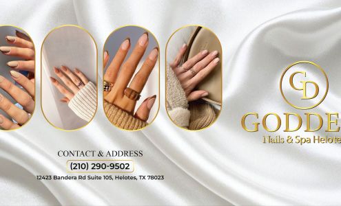 Goddess Nails & Spa 12423 Bandera Rd Suite 105, Helotes Texas 78023