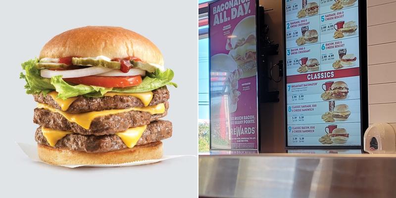 Wendy's Menu