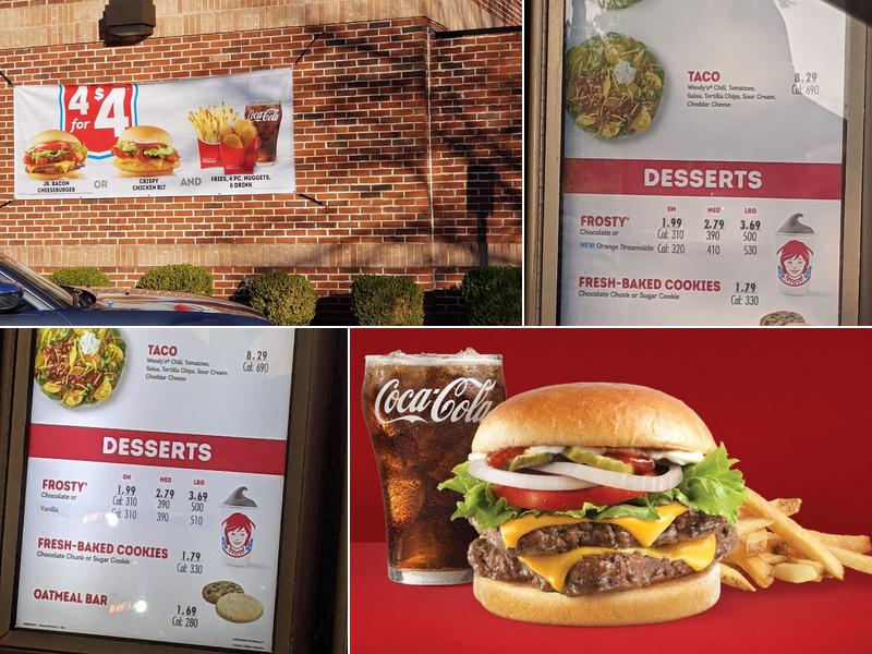 Wendy's Menu