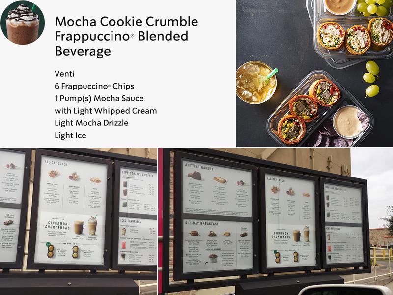 Starbucks Menu