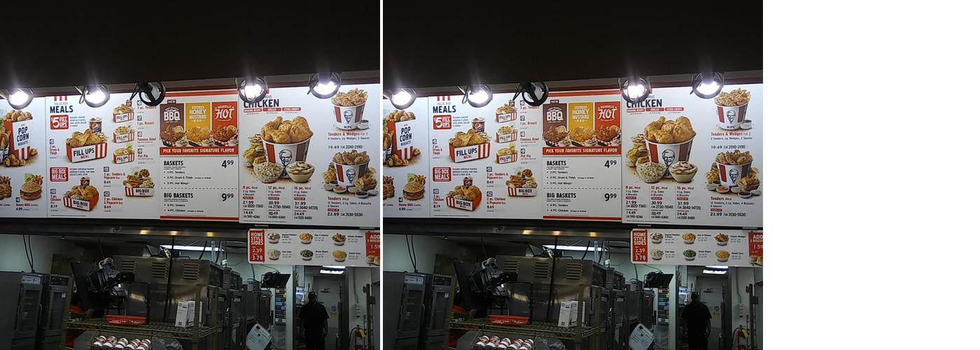 KFC Menu
