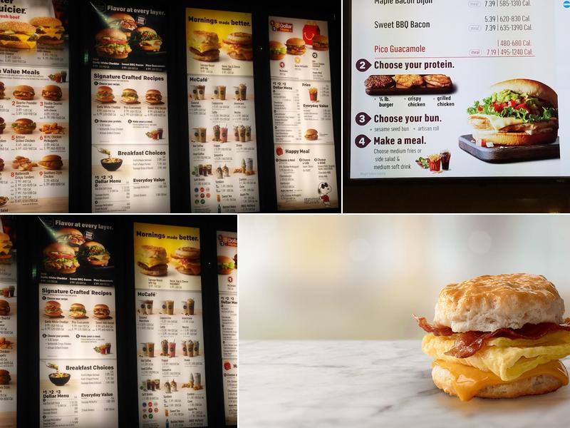 McDonald's Menu