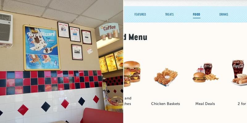 Dairy Queen Grill & Chill Menu