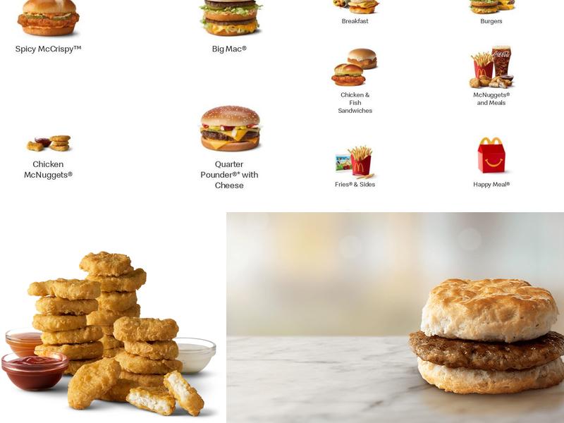 McDonald's Menu
