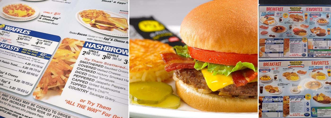 Waffle House Menu