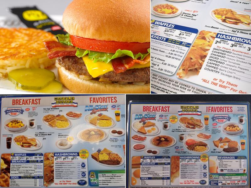 Waffle House Menu