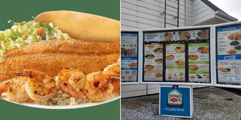 Captain D's Menu