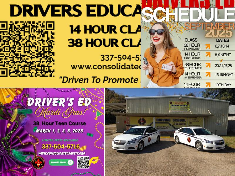 Consolidated Safety of Acadiana Driving School