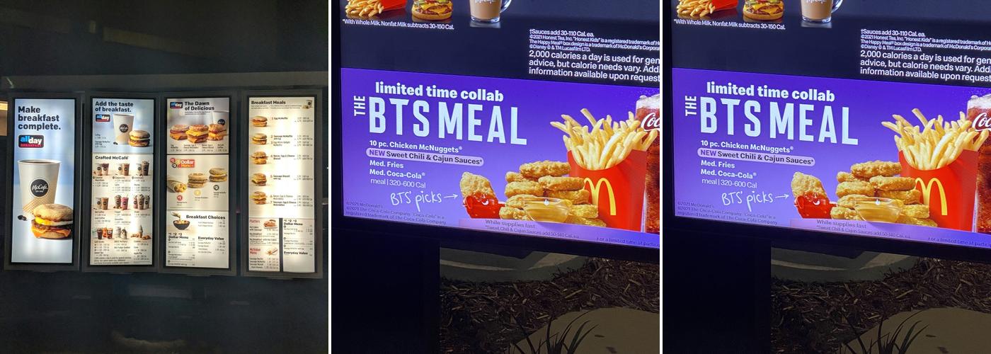 McDonald's Menu
