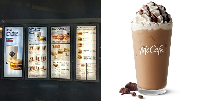 McDonald's Menu