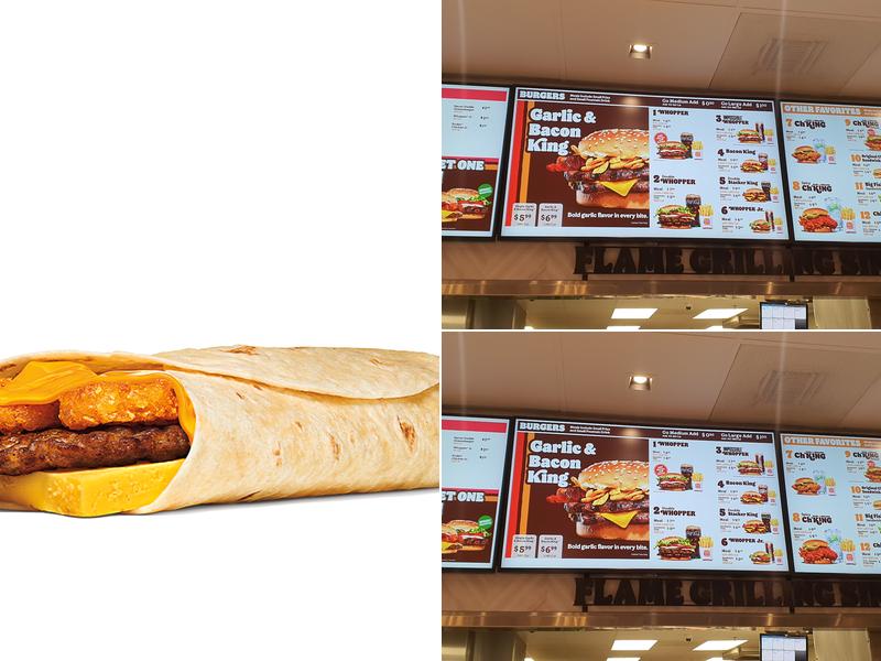 Burger King Menu