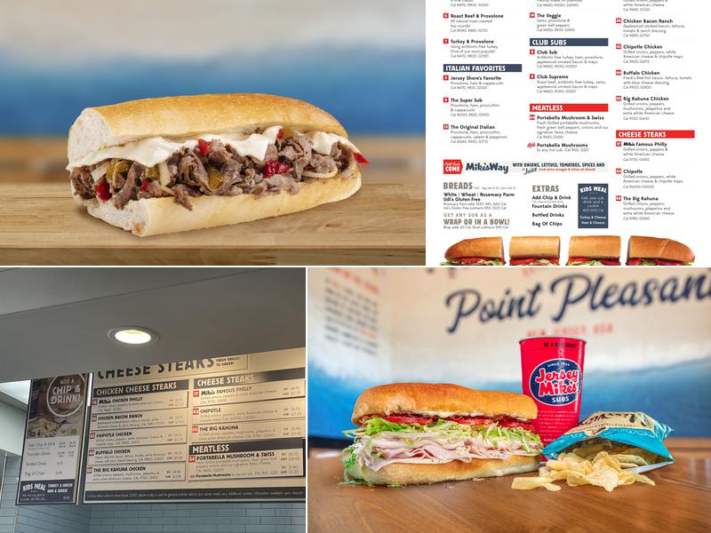 Jersey Mike's Subs Menu