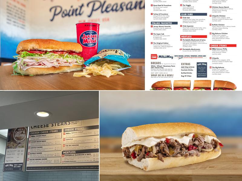 Jersey Mike's Subs Menu