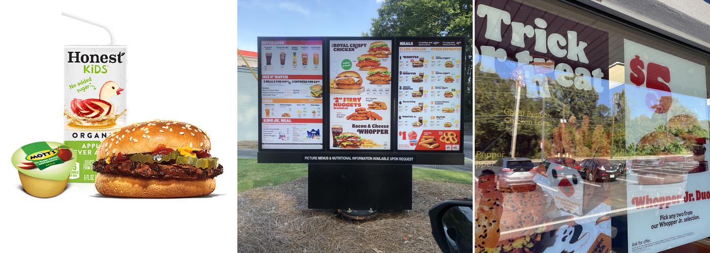 Burger King Menu