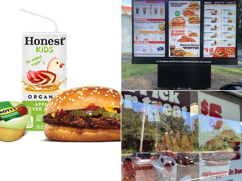 Burger King Menu
