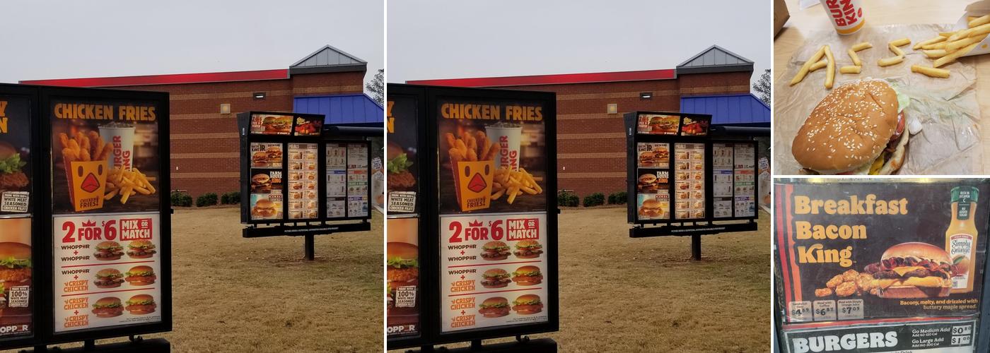 Burger King Menu